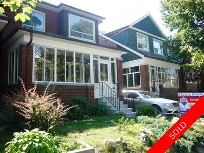 Bloor West Village Single Family for sale:  4 bedroom  (Listed 2010-06-21)