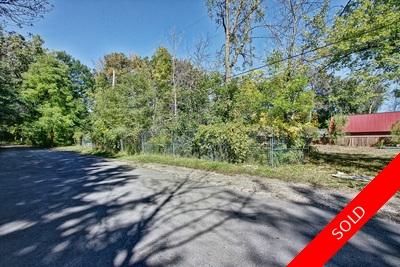 Lorne Park Vacant Land for sale: Listed July 29th/2016